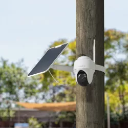 Caméra Extérieure REOLINK Argus PT Ultra 4K & Panneau Solaire