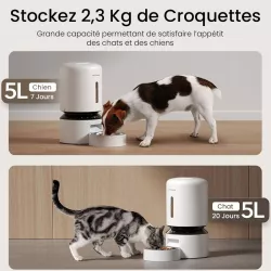 Distributeur de Nourriture PETLIBRO Granary avec Cam Intégrée