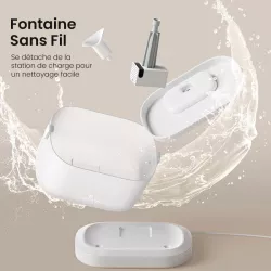 Fontaine à Eau PETLIBRO DockStream | Charge Sans Fil