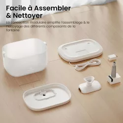 Fontaine à Eau PETLIBRO DockStream | Charge Sans Fil