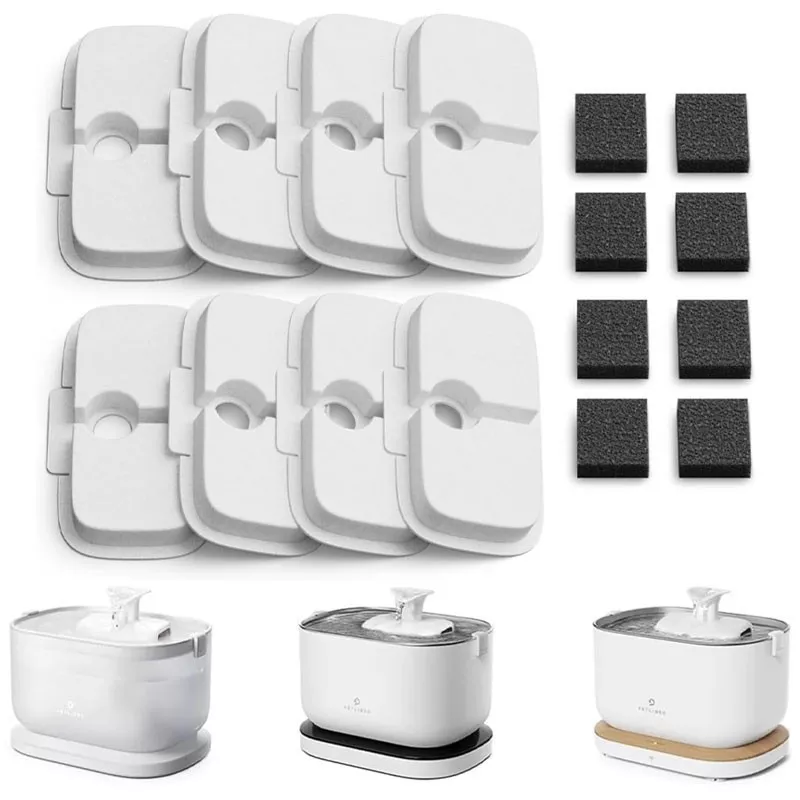Pack de 8 Filtres Pour Fontaine PETLIBRO Dockstream
