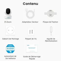 Caméra WiFi REOLINK E1 Zoom
