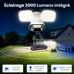 Caméra Extérieure REOLINK Elite Floodlight WiFi