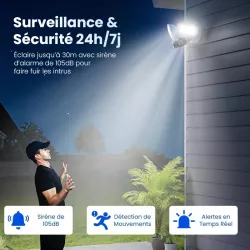 Caméra Extérieure REOLINK Elite Floodlight WiFi