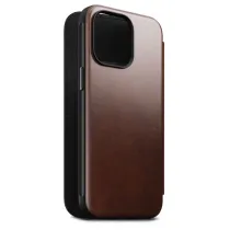 iPhone 15 Pro Max | Étui NOMAD Modern Leather Folio MagSafe