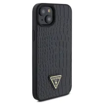 iPhone 15 | Coque GUESS Collection Croco Triangle