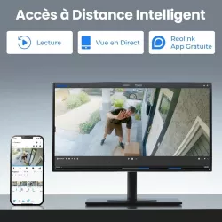 Pack Caméra + Panneau Solaire REOLINK TrackMix 4K