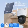 Pack Caméra 4G LTE + Panneau Solaire REOLINK TrackMix 4K