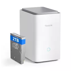 Pack REOLINK Home Hub Pro + 2 Caméras & Panneaux Solaires