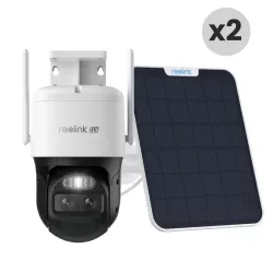 Pack REOLINK Home Hub Pro + 2 Caméras & Panneaux Solaires
