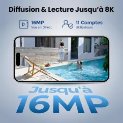 Pack REOLINK Home Hub Pro + 2 Caméras & Panneaux Solaires