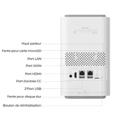 Pack REOLINK Home Hub Pro + 2 Caméras & Panneaux Solaires