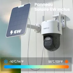 Pack REOLINK Home Hub Pro + 2 Caméras & Panneaux Solaires