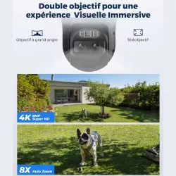 Pack REOLINK Home Hub Pro + 2 Caméras & Panneaux Solaires