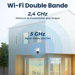 Pack REOLINK Home Hub Pro + 2 Caméras & Panneaux Solaires