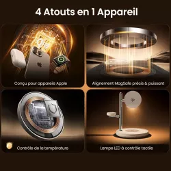 Station Induction Qi2 JOYROOM W23 4-en-1