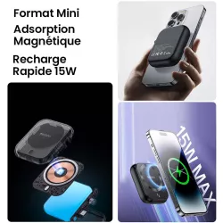 Batterie Externe MagSafe YESIDO YP59 | Capacité 5000 mAh