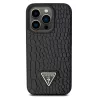 iPhone 15 Pro Max | Coque GUESS Collection Croco Triangle