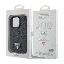 iPhone 15 Pro Max | Coque GUESS Collection Croco Triangle