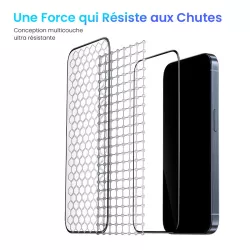 iPhone 17 Pro | Protection d'Écran BENKS GlassWarrior Saphir