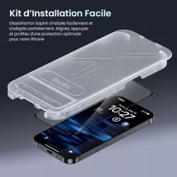 iPhone 17 | Protection d'Écran BENKS GlassWarrior Saphir