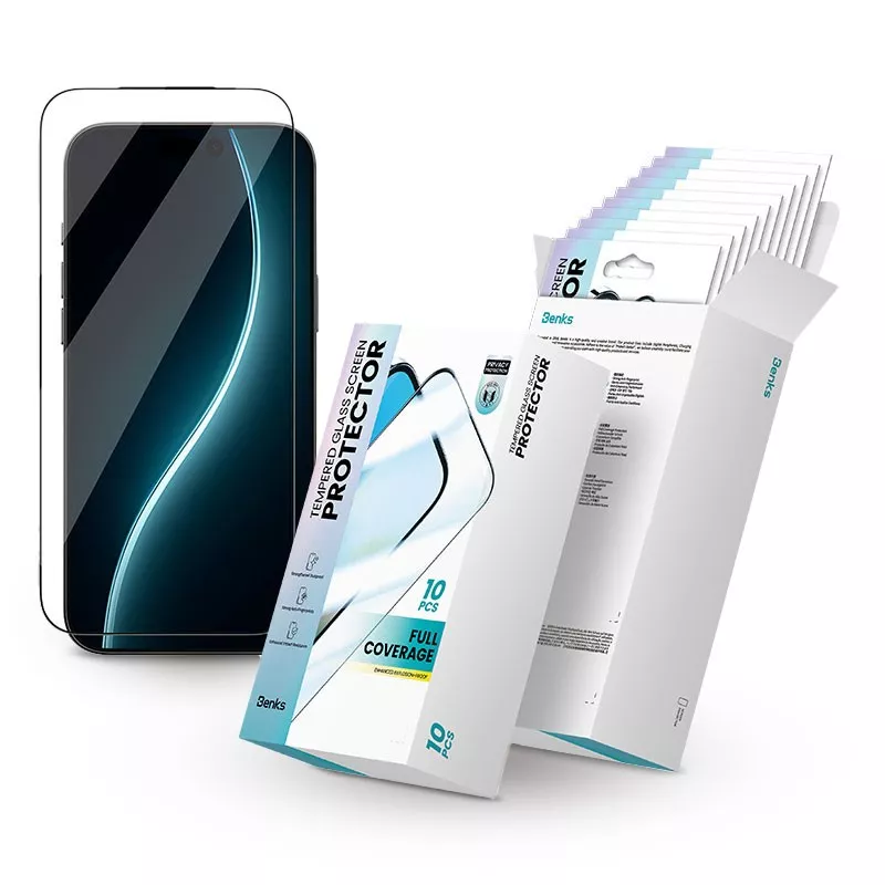 iPhone 17 Pro Max | Pack de 10 Protections Écran BENKS Air Shield HD