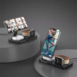 Chargeur Induction Pliable 3-en-1 BLAVEC BQI-02 MagSafe