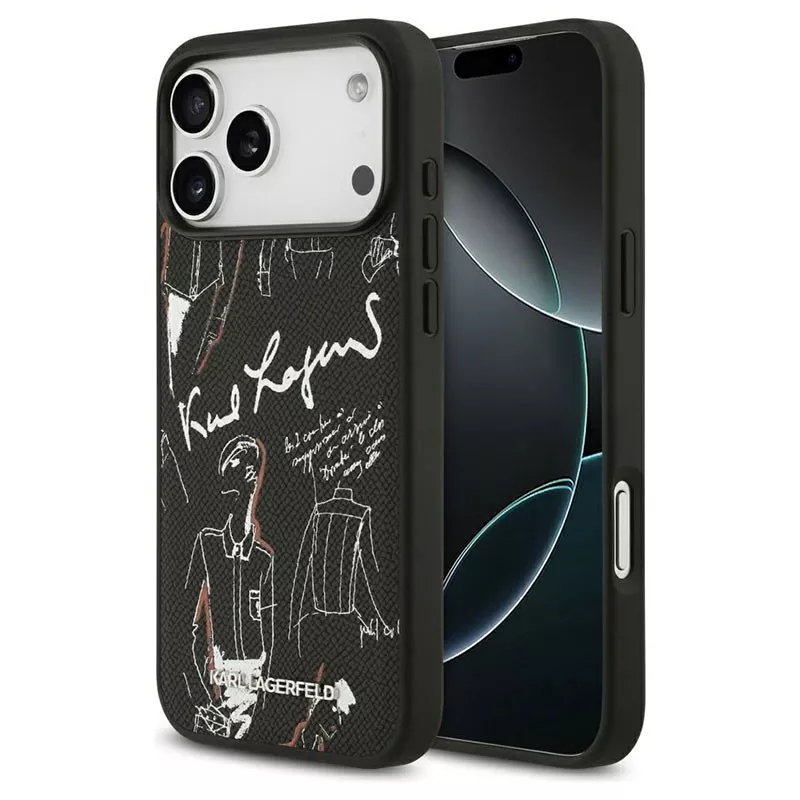 iPhone 17 Pro Max | Coque MagSafe KARL LAGERFELD Couture Design