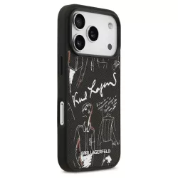 iPhone 17 Pro | Coque MagSafe KARL LAGERFELD Couture Design