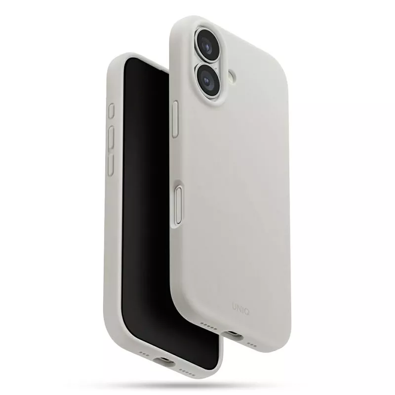 iPhone 17 | Coque MagSafe UNIQ Lino Hybrid Silicone