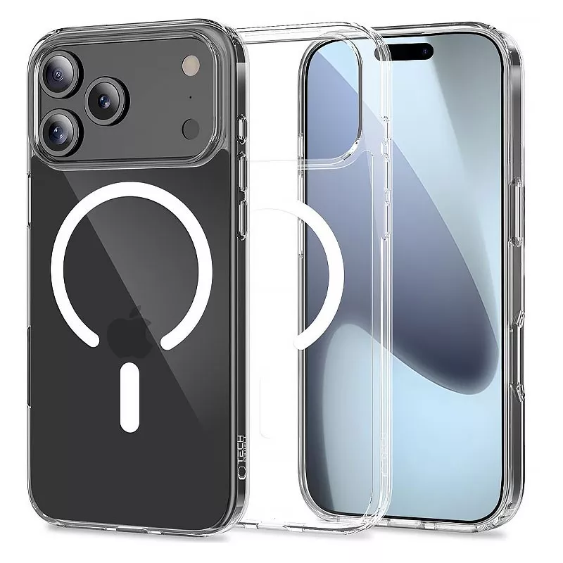 Coque iPhone 17 Pro Tech-Protect FlexAir MagSafe – Transparente