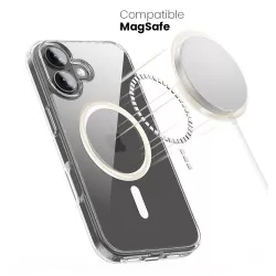Coque iPhone 17 Tech-Protect FlexAir MagSafe – Transparente