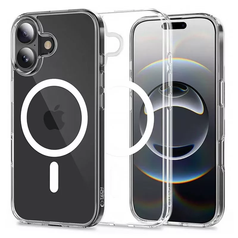Coque iPhone 17 Tech-Protect FlexAir MagSafe – Transparente