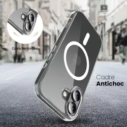 Coque iPhone 17 Tech-Protect FlexAir MagSafe – Transparente