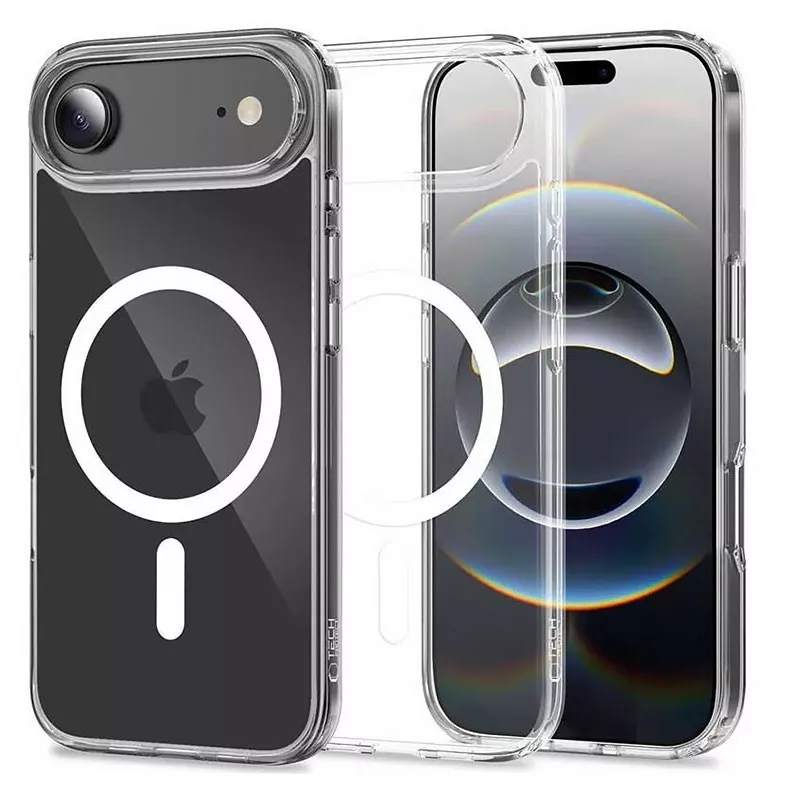 Coque iPhone Air Tech-Protect FlexAir MagSafe – Transparente