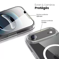 Coque iPhone Air Tech-Protect FlexAir MagSafe – Transparente