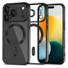 Coque iPhone 17 Pro MagFlex MagSafe - Transparente Noir