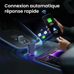 Adaptateur sans fil CARLINKIT Mini Ultra | CarPlay & Android Auto