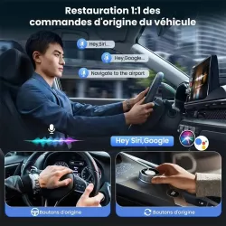 Adaptateur sans fil CARLINKIT Mini Ultra | CarPlay & Android Auto