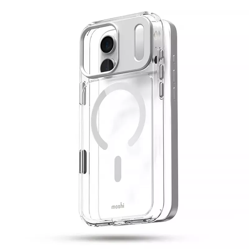 iPhone 17 Pro Max | Coque Transparente MOSHI iGlaze MagSafe