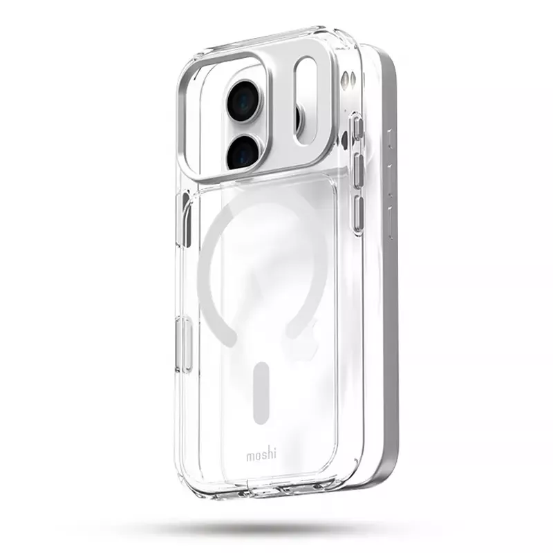 iPhone 17 Pro | Coque Transparente MOSHI iGlaze MagSafe