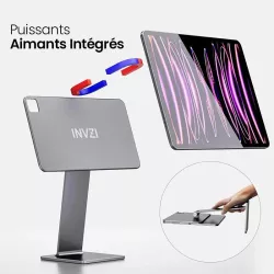 iPad Pro 11' (2018/22) | Support Magnétique INVZI MagFree