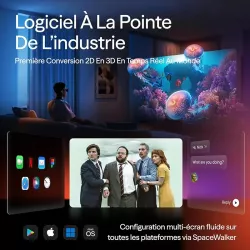 Lunettes VITURE Luma Pro XR Micro-OLED 4K-like 152” 120Hz