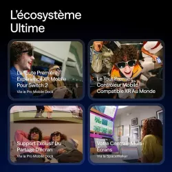 Lunettes VITURE Luma Pro XR Micro-OLED 4K-like 152” 120Hz