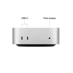 Mac mini M4 Reconditionné Grade A | RAM 16GB ROM 512GB SSD