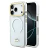 iPhone 17 Pro | Coque MagSafe Lacoste Transparente Logo Doré