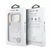 iPhone 17 Pro | Coque MagSafe Lacoste Transparente Logo Doré