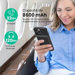 iPhone 15 Pro Max | Coque Batterie PowerCase 8600 mAh