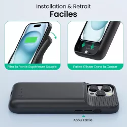 iPhone 15 Pro Max | Coque Batterie PowerCase 8600 mAh
