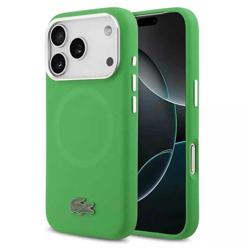 iPhone 17 Pro Max | Coque MagSafe LACOSTE Silicone Liquide
